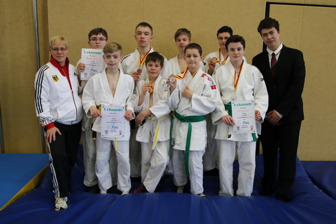 Team der U13 bis U21